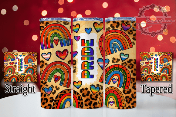 Download Bold Rainbow Leopard Pride Tumbler - Bold Collection