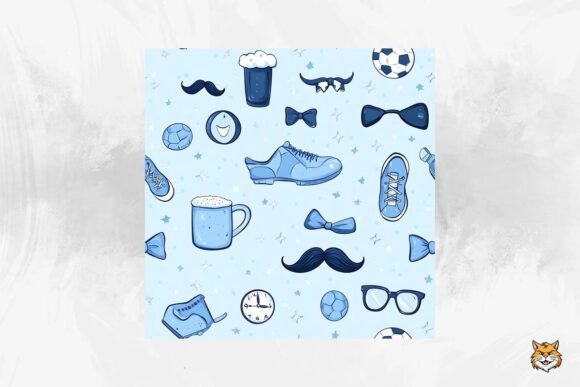Download Father's Day Seamless Pattern - Premium Bundle