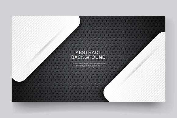 Download Black and White Background in 3d Design - White Collection