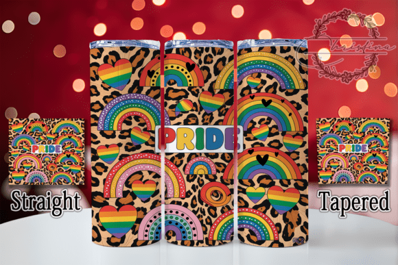 Download Bold Rainbow Leopard Pride Tumbler - Bold Collection