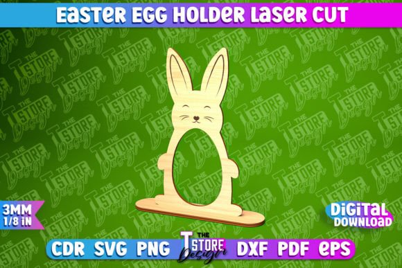 Download Easter Egg Holder | Easter Rabbit Laser - Easter egg Collection